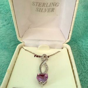 February Birthstone Necklace